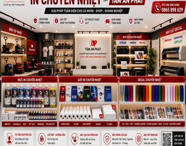 Địa chỉ mua vật tư in chuyển nhiệt chất lượng uy tín số 1 tại Hà Nội