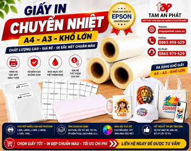 Giấy In Chuyển Nhiệt là gì: Chọn Đúng Loại & Sử Dụng Chuẩn 2025
