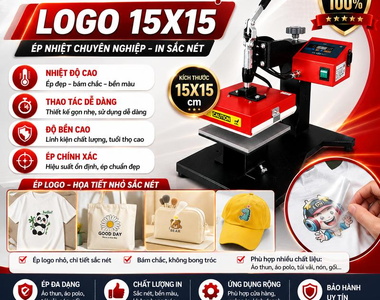 Máy ép nhiệt logo giá rẻ – Báo giá máy ép nhiệt logo mới nhất