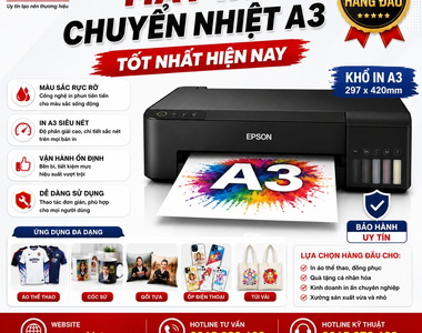 Máy in chuyển nhiệt A3 tốt nhất hiện nay – Bật mí từ chuyên gia