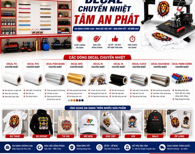 Decal Chuyển Nhiệt – Hướng Dẫn Từ A-Z Cho Người Mới Bắt Đầu