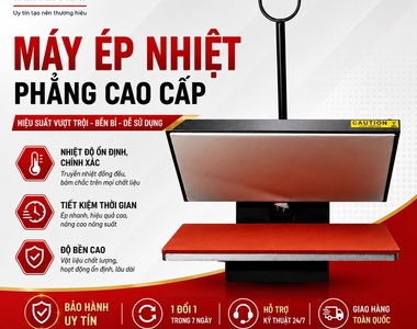 Máy ép nhiệt 40x60 có tốt không? Ưu nhược điểm & báo giá