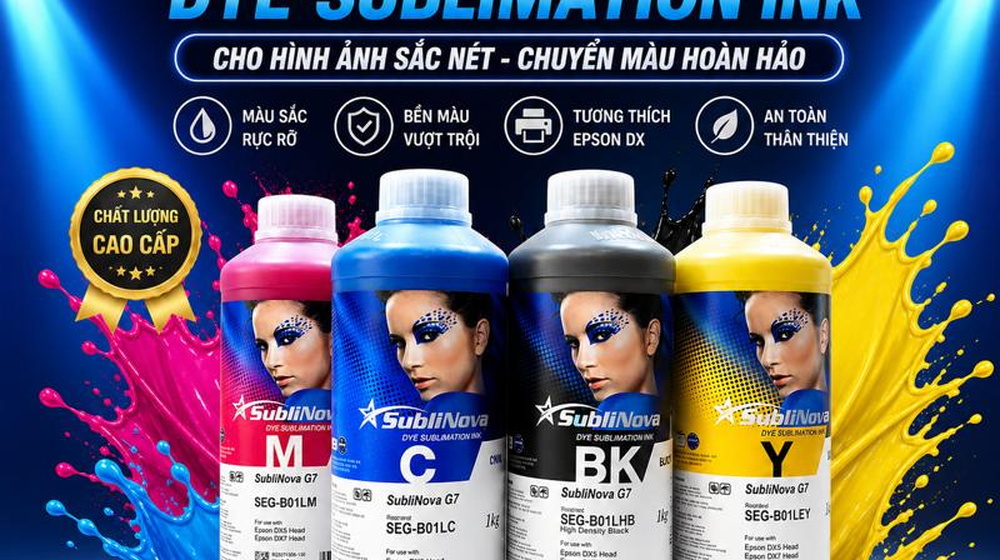 Mực in chuyển nhiệt là gì? Hướng dẫn chi tiết cho người mới bắt đầu