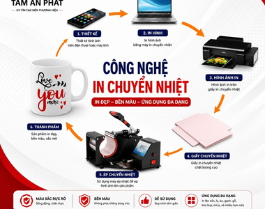 Hướng dẫn in hình ảnh lên cốc sứ đơn giản, đẹp mắt