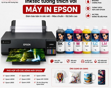 Mực in chuyển nhiệt: Mực in chuyển nhiệt Inktec, mực in chuyển nhiệt Epson