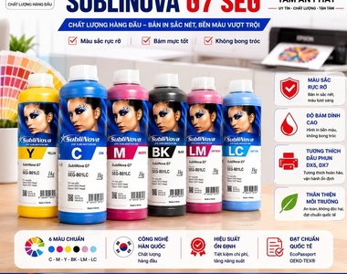 Tin được không? Mực in chuyển nhiệt inktec SEG đưa chất lượng lên tầm cao mới