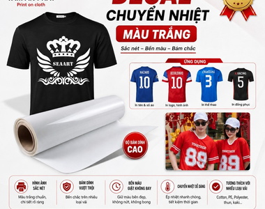 Decal chuyển nhiệt in áo đá bóng màu nào được ưa chuộng?