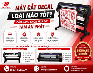 Tư vấn máy cắt decal chất lượng phù hợp cho doanh nghiệp