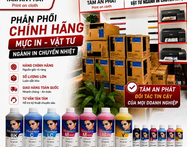 Mực in chuyển nhiệt - mực chuyển nhiệt Inktec chất lượng số 1