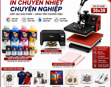 Bí quyết in hình đẹp, bền màu với giấy in chuyển nhiệt 