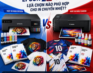 Máy in màu Epson hay máy in màu Canon - lựa chọn nào tối ưu