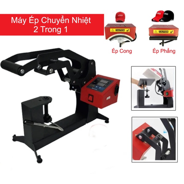 Máy ép chuyển nhiệt 2 trong 1