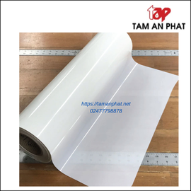 Decal in cắt PVC khổ 0.61x50m màu trắng