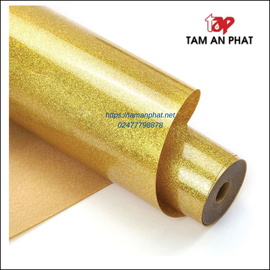  Decal PVC Trung Quốc khổ 0,61x50m màu vàng nhũ (CC-2026)