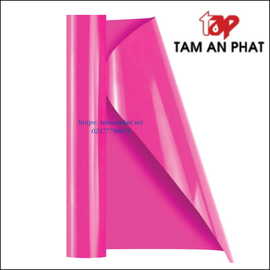 Decal PVC Trung Quốc khổ 0,61x50m màu hồng đậm (A-2016)