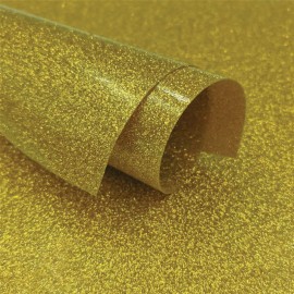  Decal PVC Trung Quốc khổ 0,61x50m màu vàng nhũ (CC-2026)