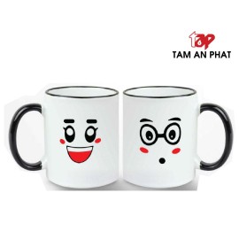 Phôi cốc viền màu