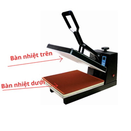 Bàn nhiệt trên máy ép 38x38 cũ