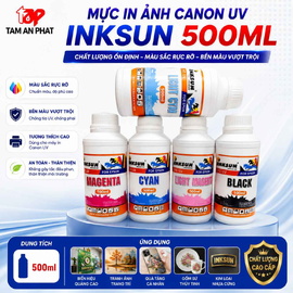 Mực in ảnh Canon UV Inksun 500ml