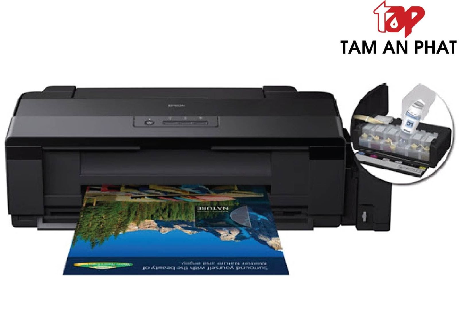 Máy in Epson L1800 có khả năng in tràn lề