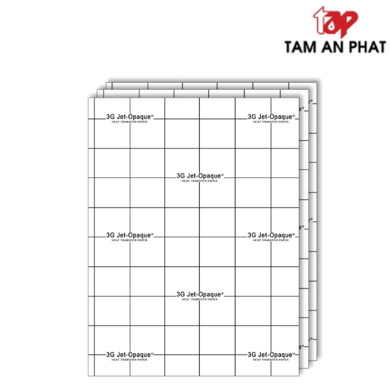  giấy in áo tối màu 3G JET A3.