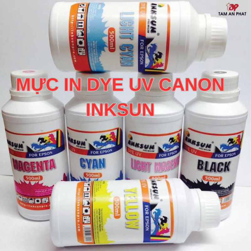 Khám phá dòng mực Dye UV Canon Inksun đỉnh cao của nghệ thuật ảnh