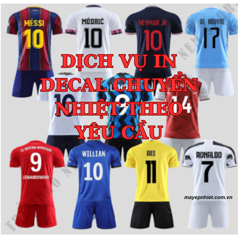 Dịch vụ in Decal chuyển nhiệt theo yêu cầu lấy ngay tại Tâm An Phát