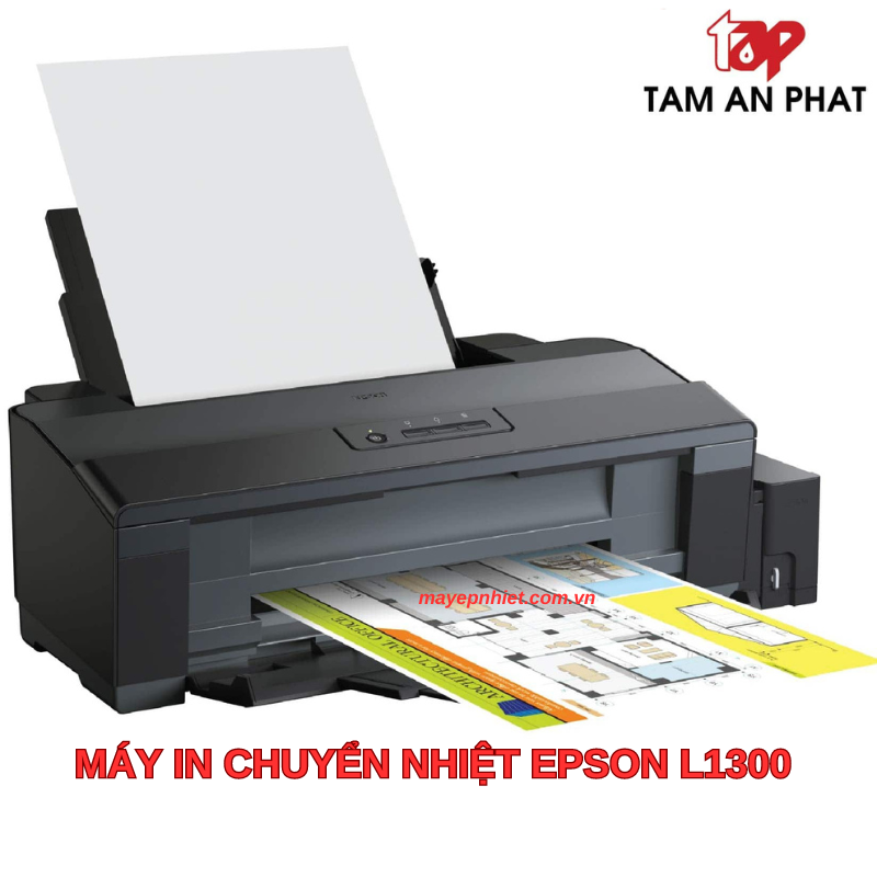 Máy in chuyển nhiệt Epson L1300 - Hướng dẫn cách sử dụng máy in Epson L1300