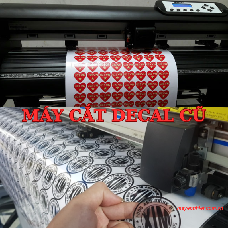 Máy cắt decal cũ - Kinh nghiệm mua máy cắt decal cũ tại hà nội