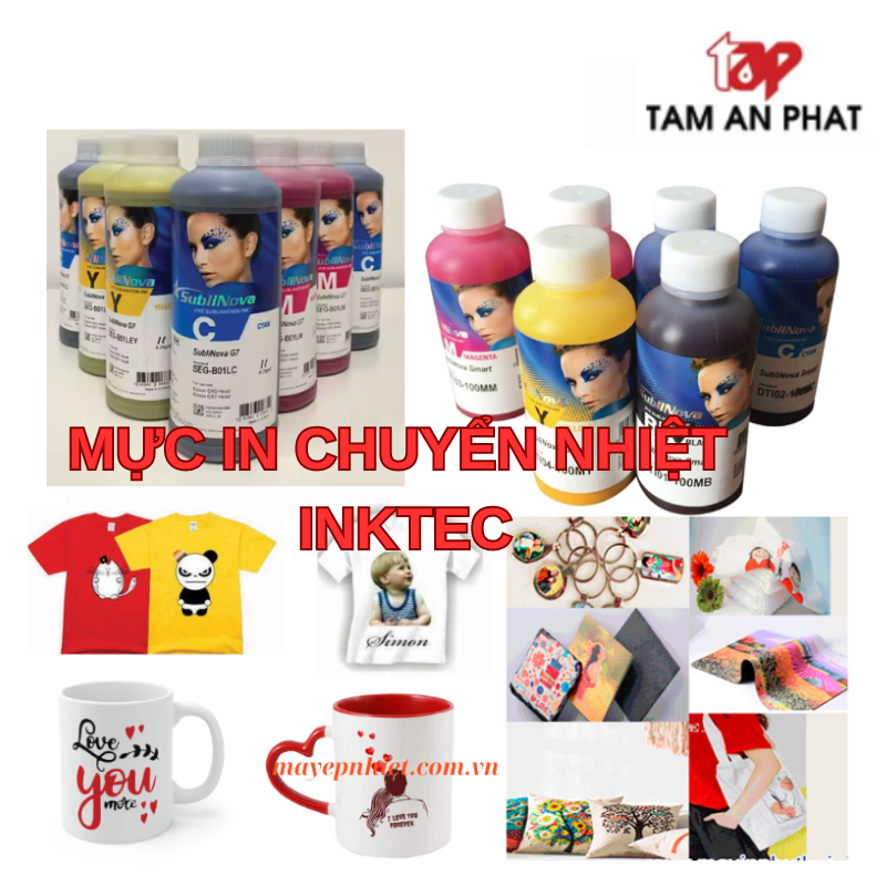 [TÌM HIỂU] Mực in chuyển nhiệt INKTEC và Quy trình in chuyển nhiệt 