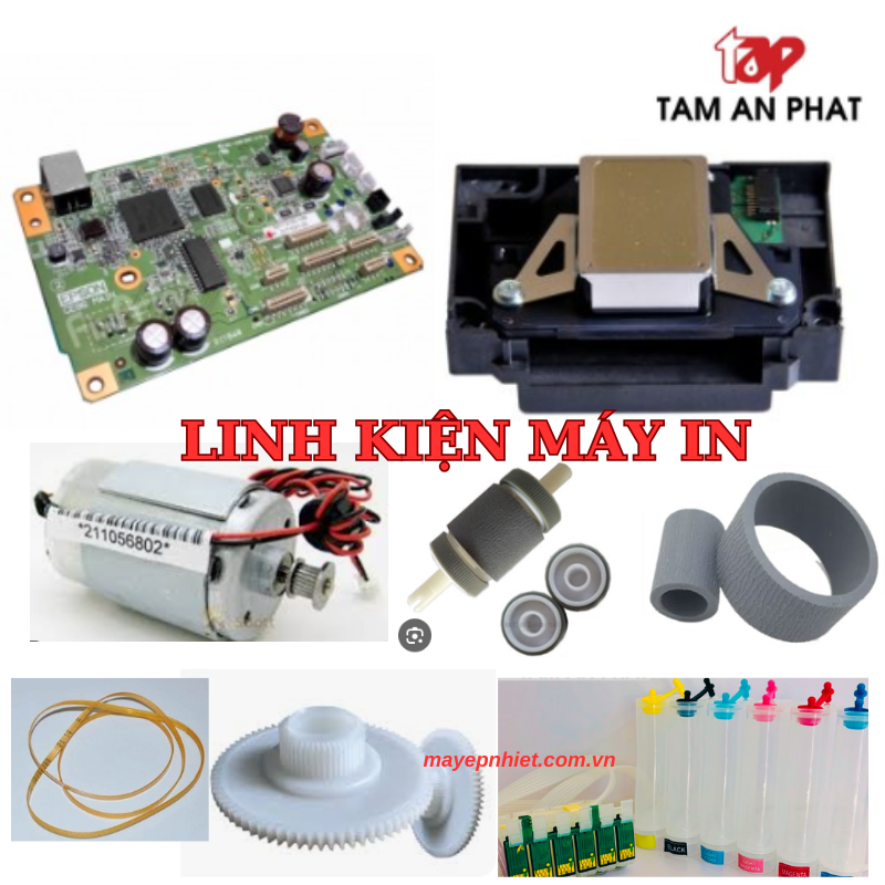 Linh kiện máy in chính hãng - Địa chỉ mua linh kiện máy in uy tín giá rẻ