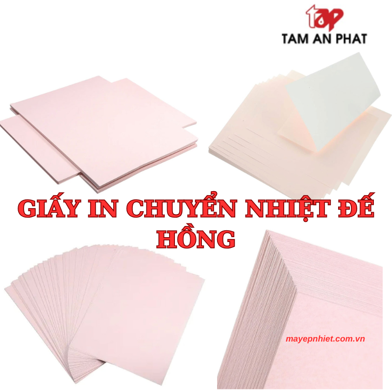 Lý do nên chọn giấy in chuyển nhiệt đế hồng