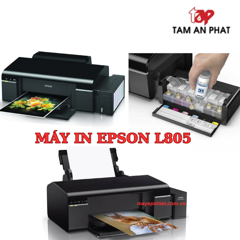 Máy in Epson L805 - Trải nghiệm giải pháp in ảnh vượt trội về chất lượng