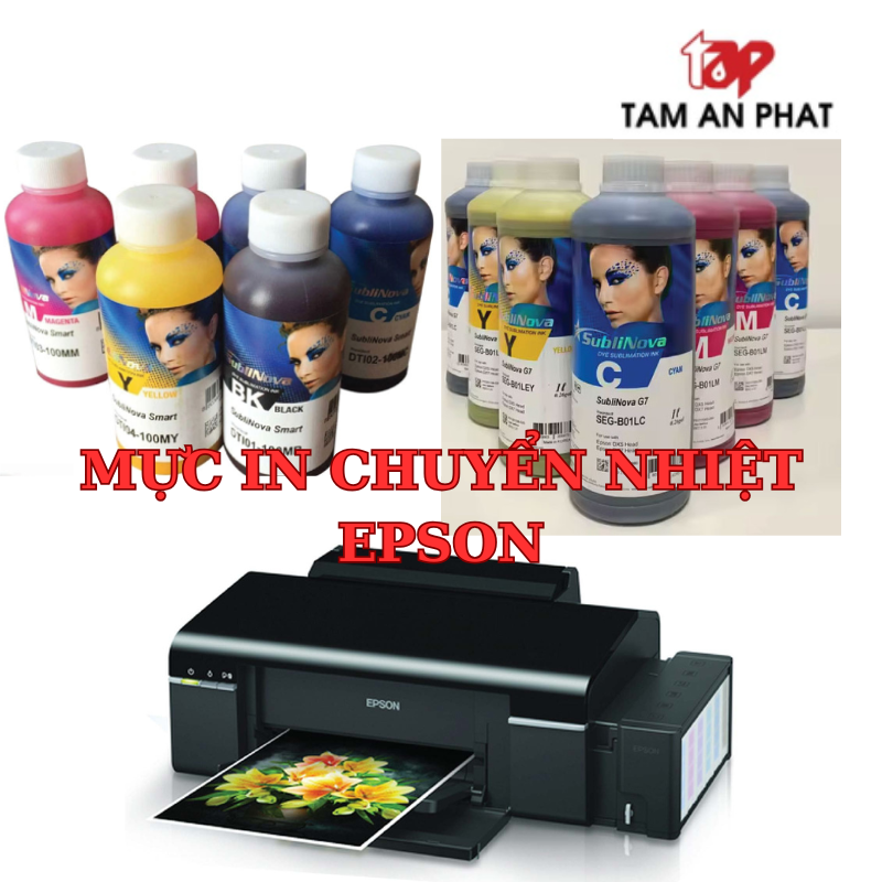 Khám phá mực in chuyển nhiệt Epson chất lượng chính hãng