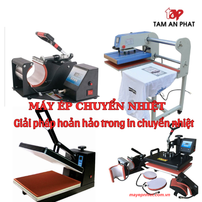 Máy ép chuyển nhiệt - Giải pháp hoàn hảo trong in chuyển nhiệt