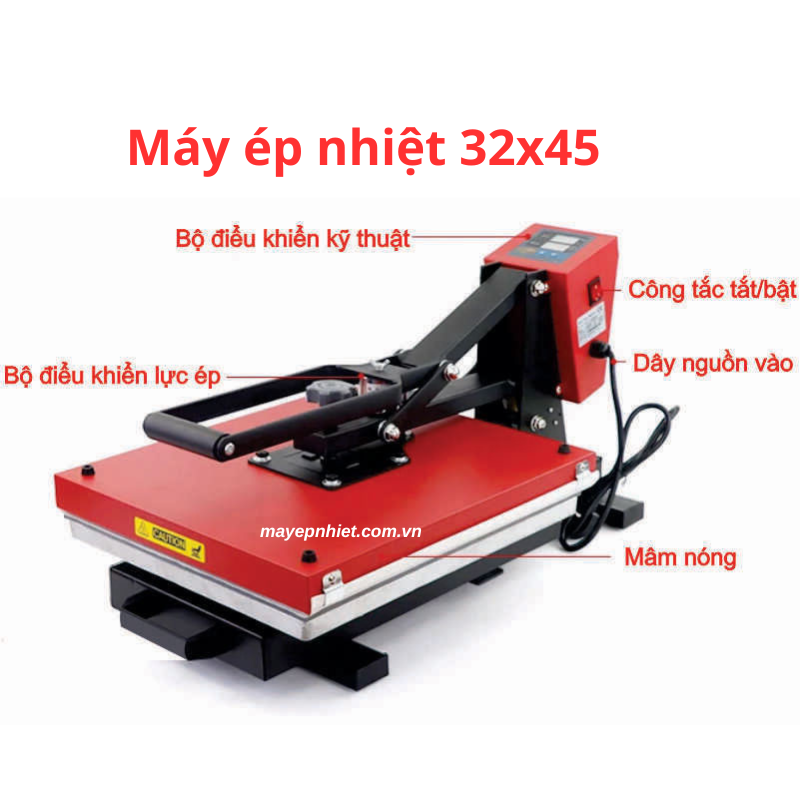 Cùng chuyên gia đánh giá chất lượng máy ép nhiệt 32x45