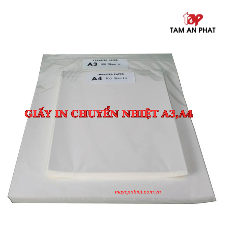 Giấy in chuyển nhiệt A3, A4  - Các loại giấy in chuyển nhiệt chất lượng