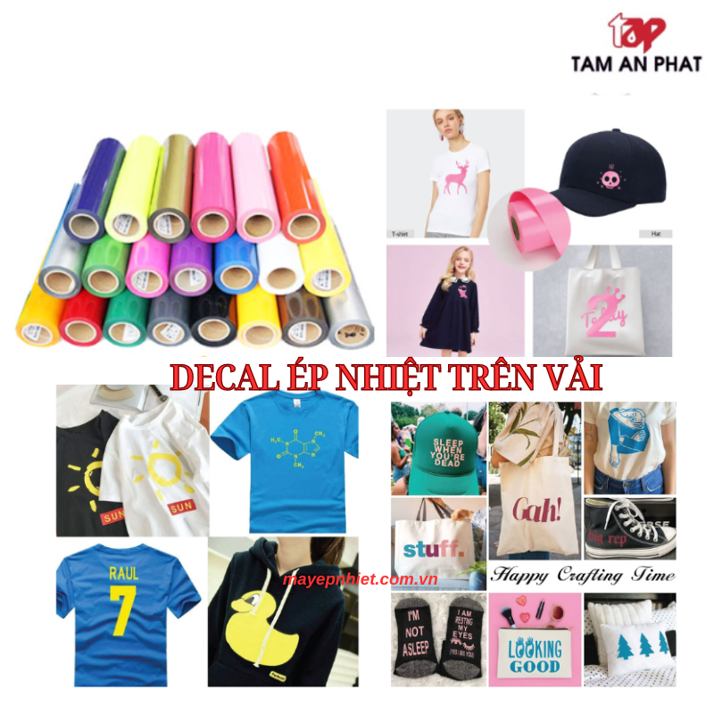 decal nhiệt là gì? in decal lên áo đúng cách