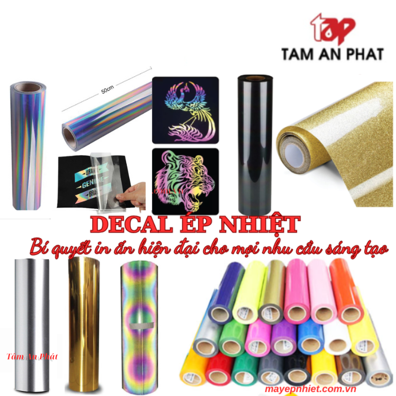 decal nhiệt là gì? In decal lên áo đúng cách
