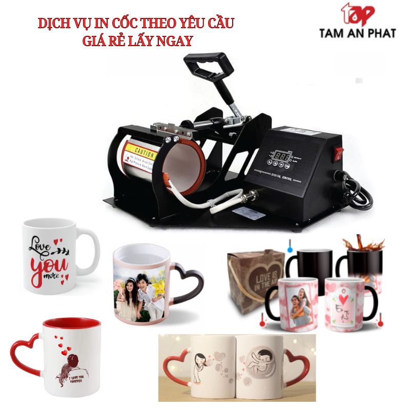 Phôi cốc sứ in chuyển nhiệt tại Tâm An Phát