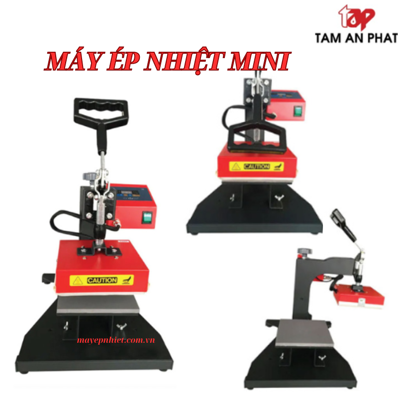 Máy ép nhiệt logo 15x15 - máy ép nhietj mini