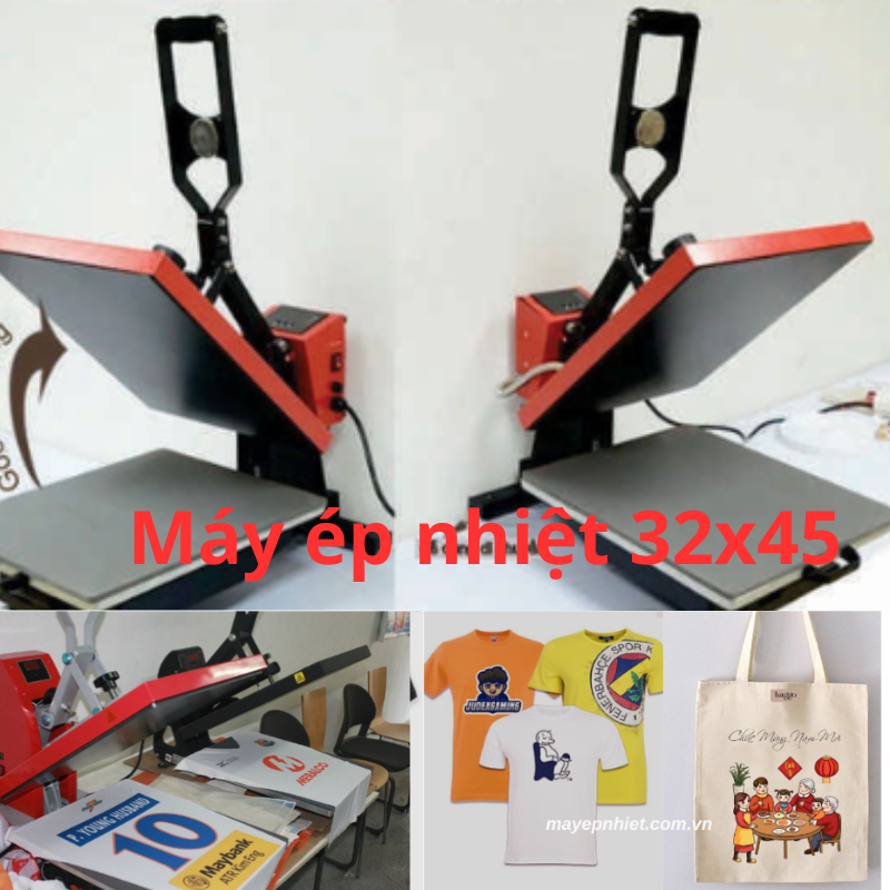 Máy ép nhiệt lồng áo 32x45