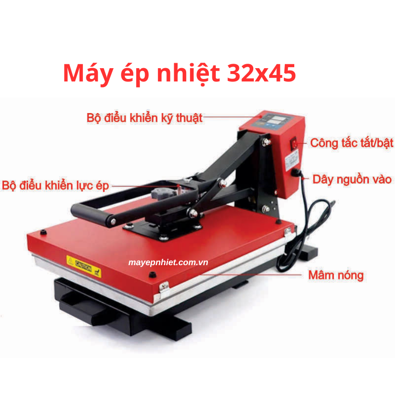 Máy ép nhiệt lồng áo 32x45