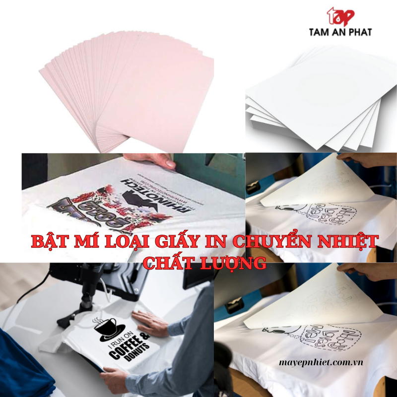 Giấy in chuyển nhiệt loại nào tốt? Chọn giấy in đế hồng hay giấy in Hàn Quốc