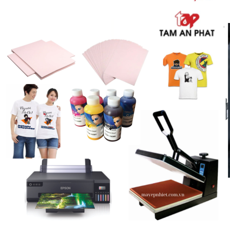 Chọn đúng loại giấy in chuyển nhiệt và mực in chuyển nhiệt