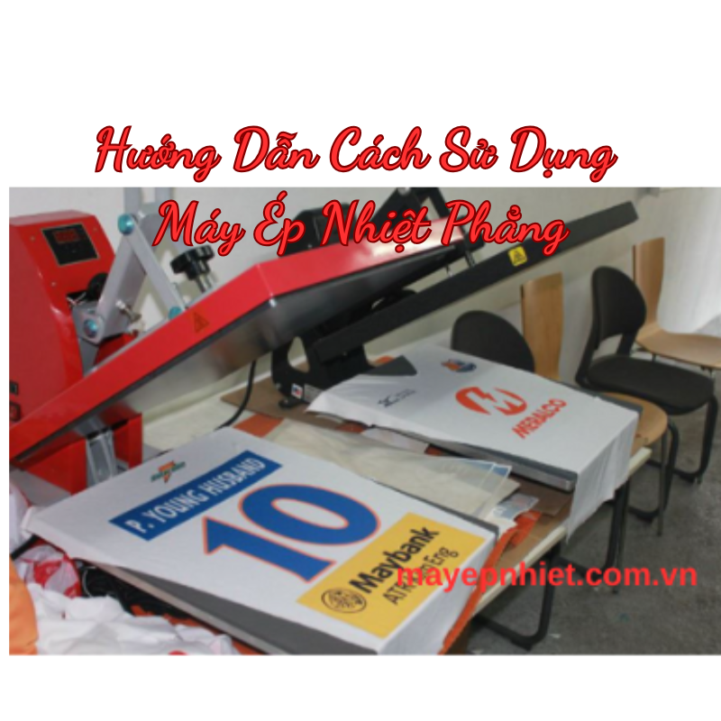 Cách sử dụng máy ép nhiệt áo thun