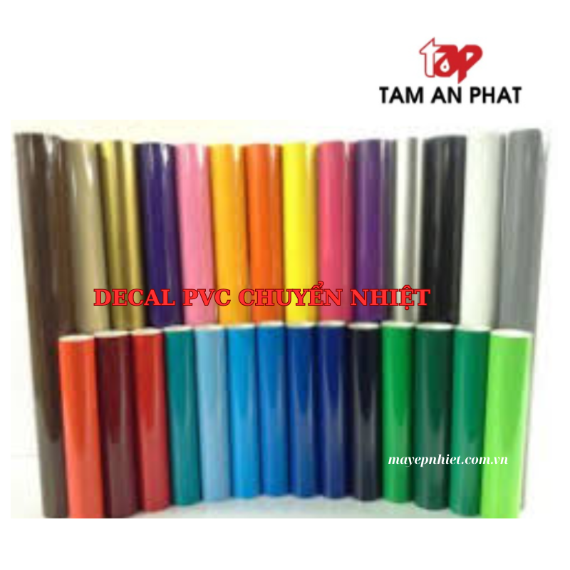 Decal PVC chuyển nhiệt chất lượng giá rẻ