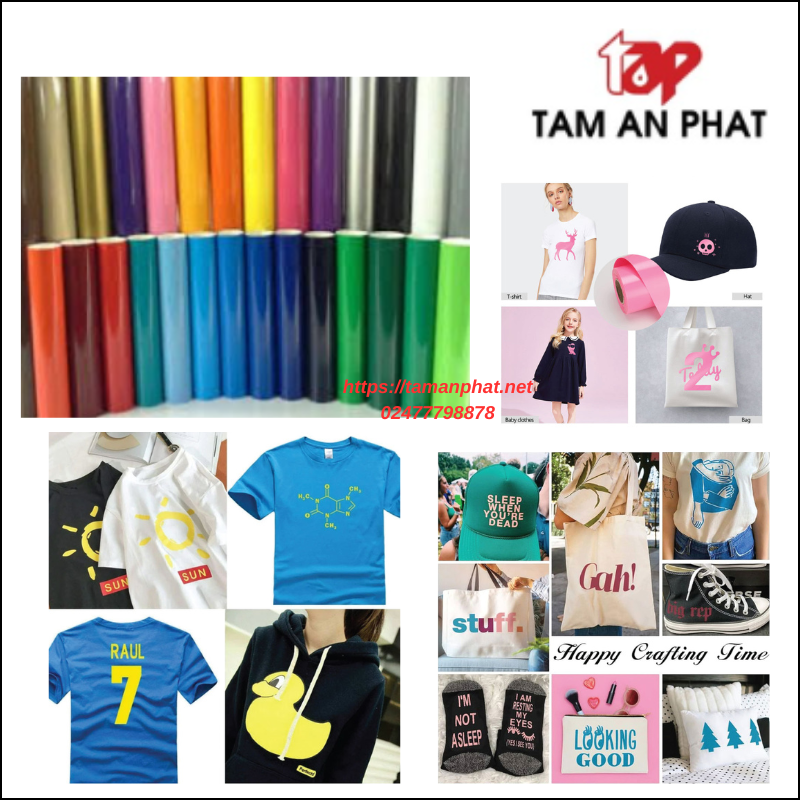 Decal PVC chuyển nhiệt