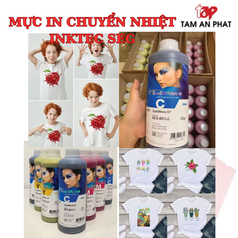 Mực in chuyển nhiệt inktec Hàn Quốc