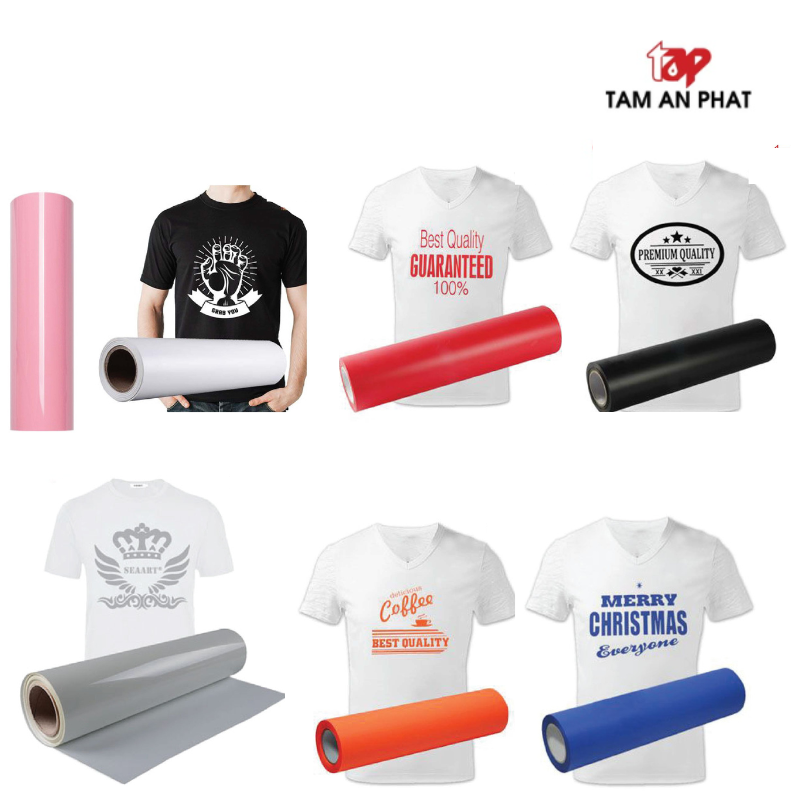Decal PVC chuyển nhiệt
